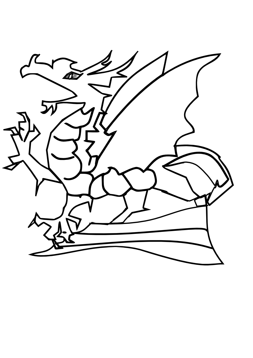 baby dragons coloring pages - photo #22