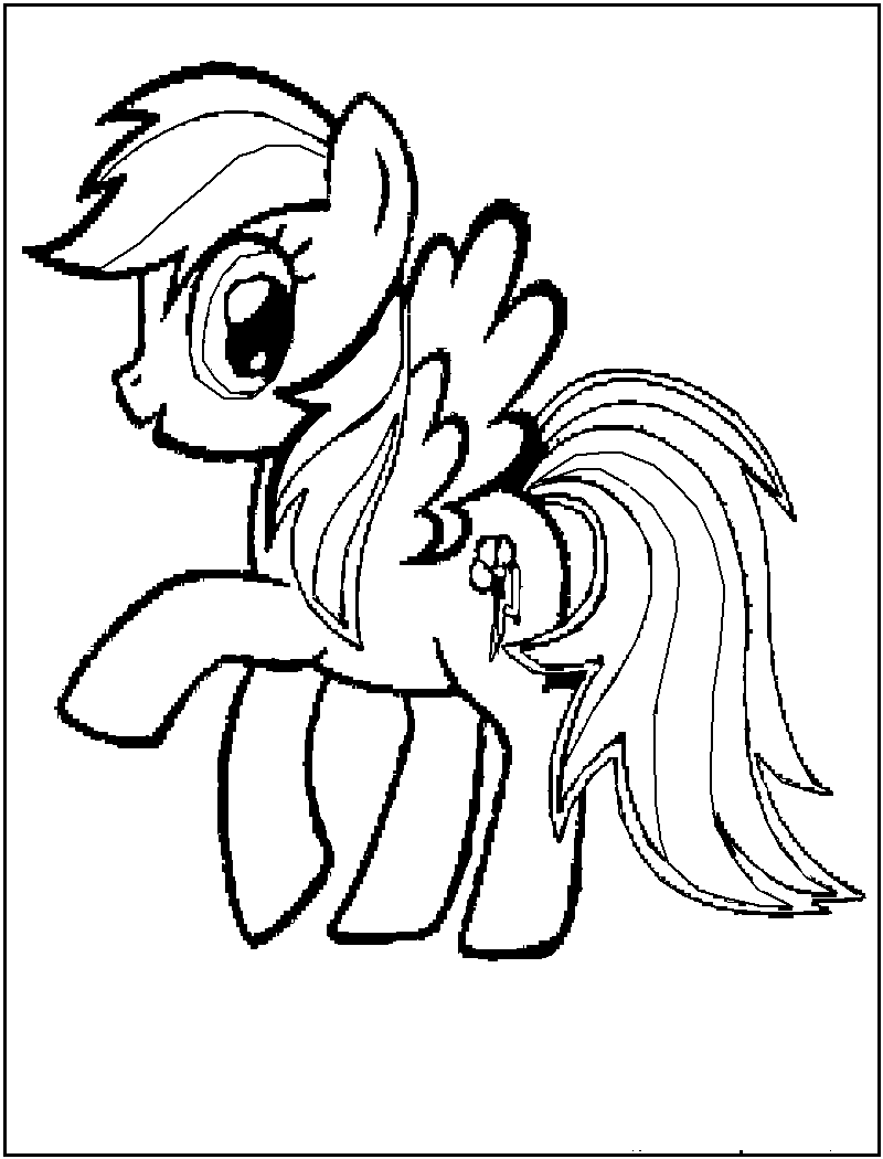 baby rarity my little pony coloring pages - photo #37