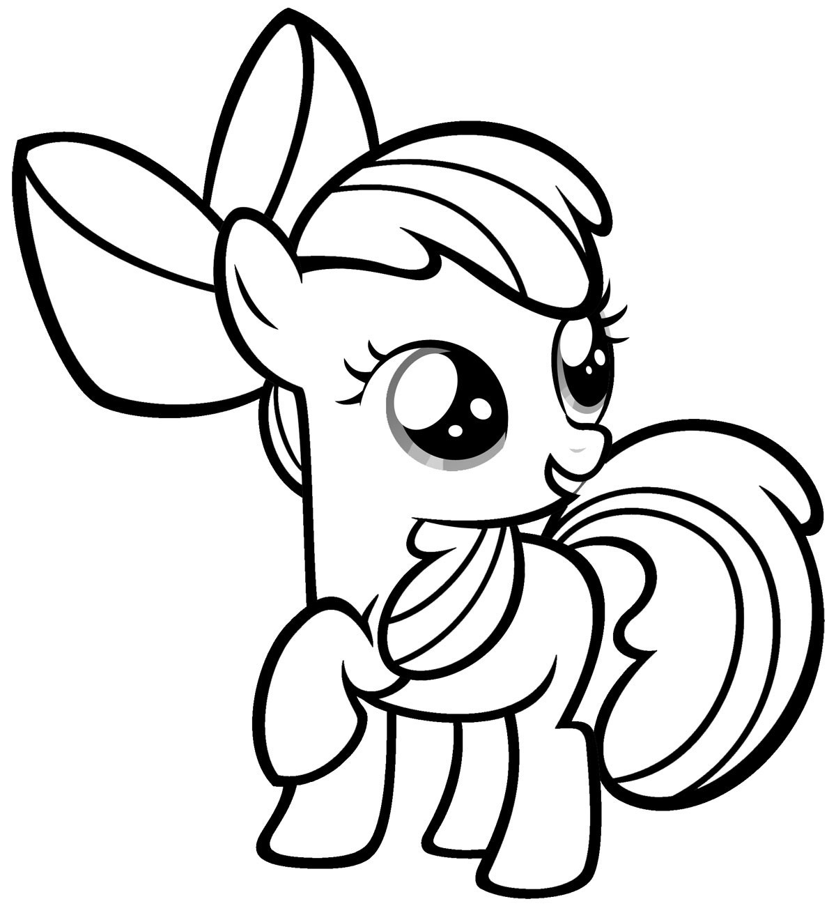 my little ponys coloring pages - photo #2