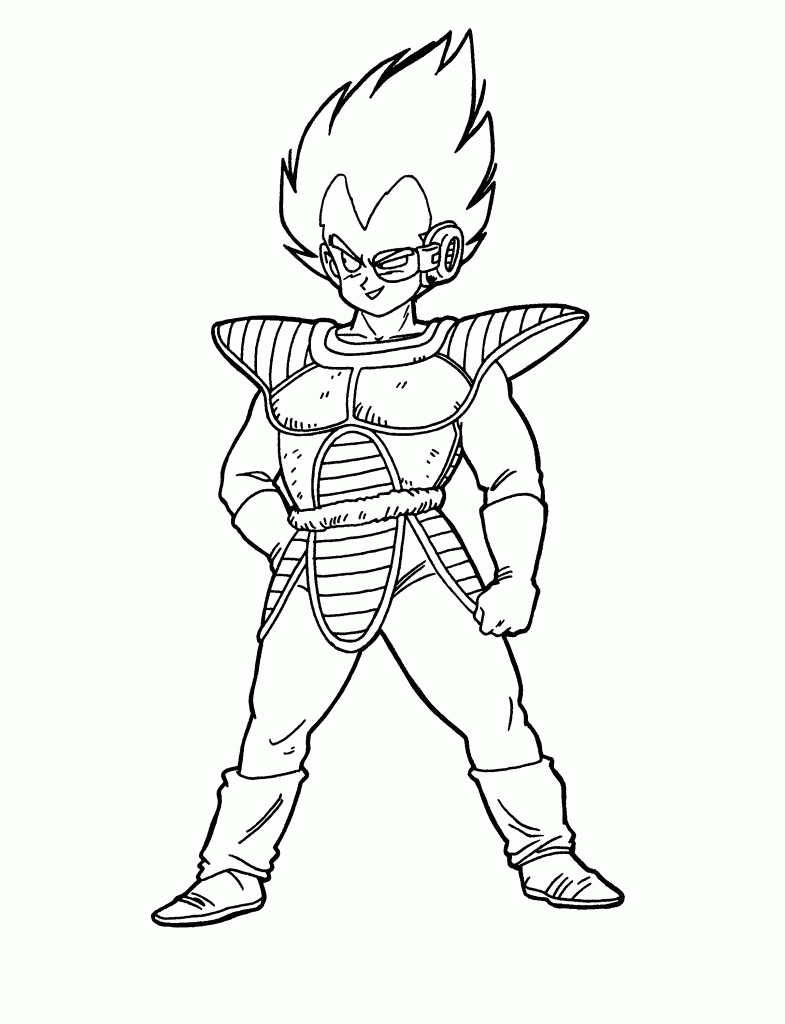 db dbz dragonballz coloring pages - photo #7