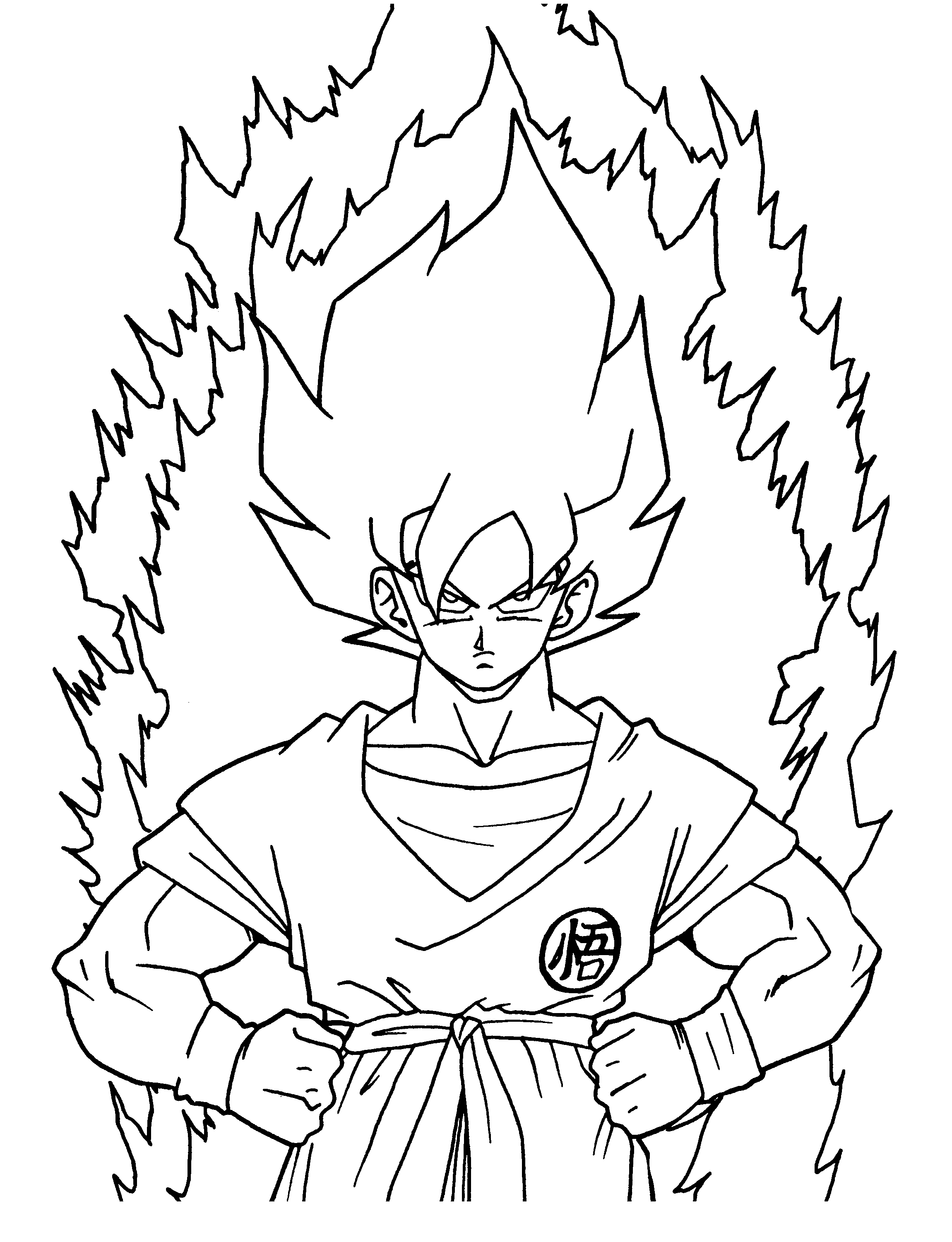 db dbz dragonballz coloring pages - photo #3