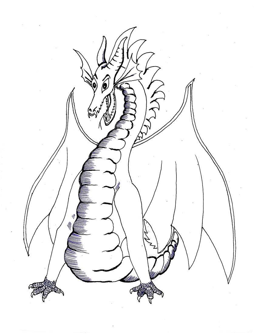 ddragon coloring pages - photo #8