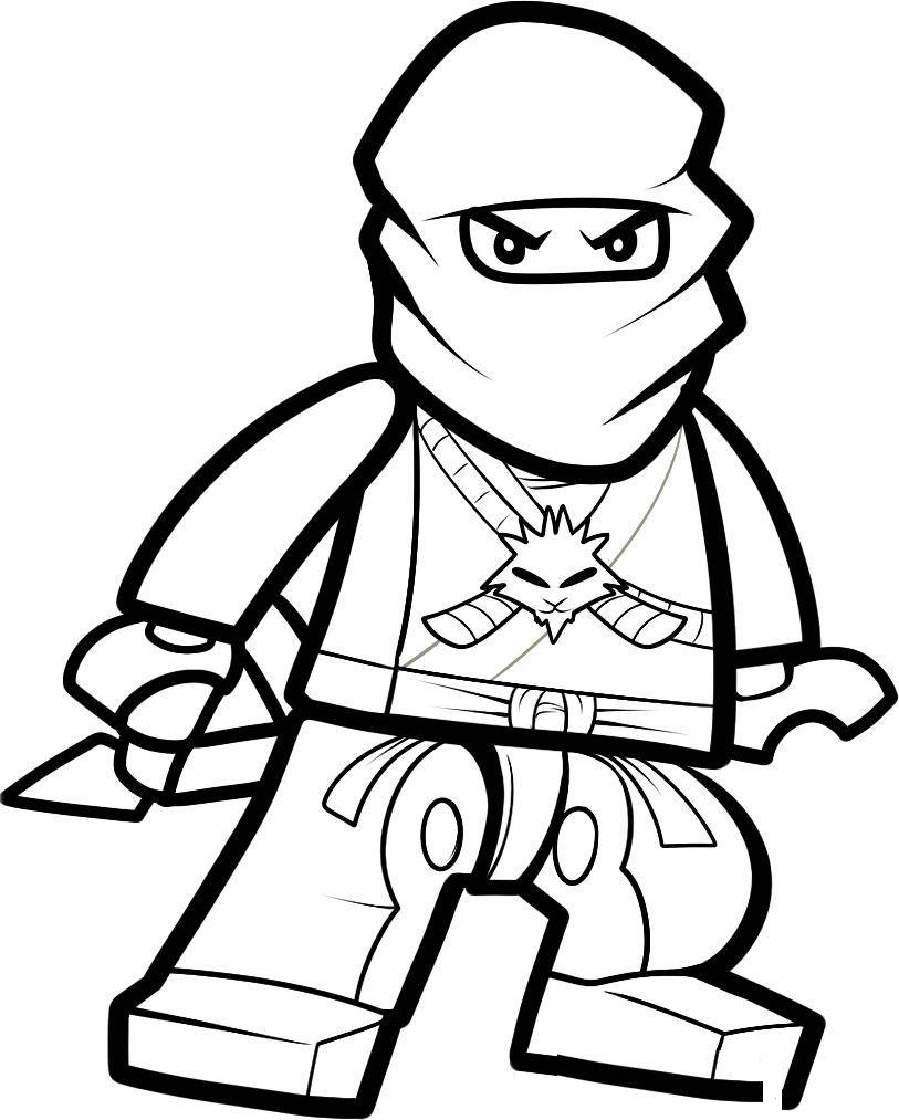 Lego Ninjago Coloring Pages Printable