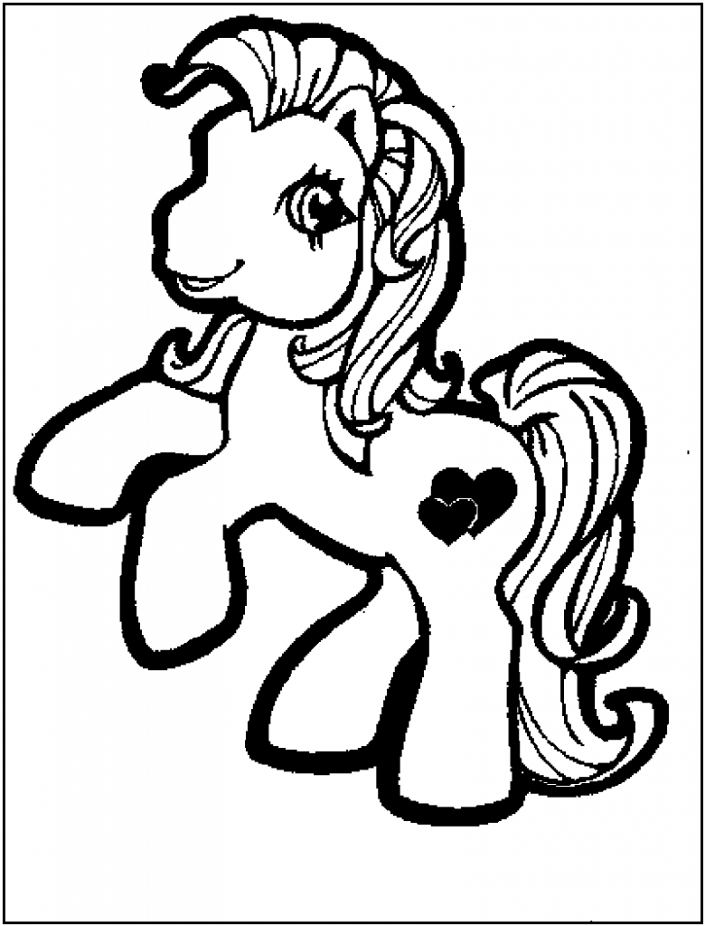 Free Printable My Little Pony Coloring Pages For Kids