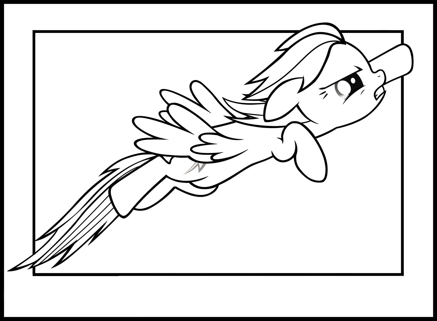 best coloring pages my little pony - photo #15