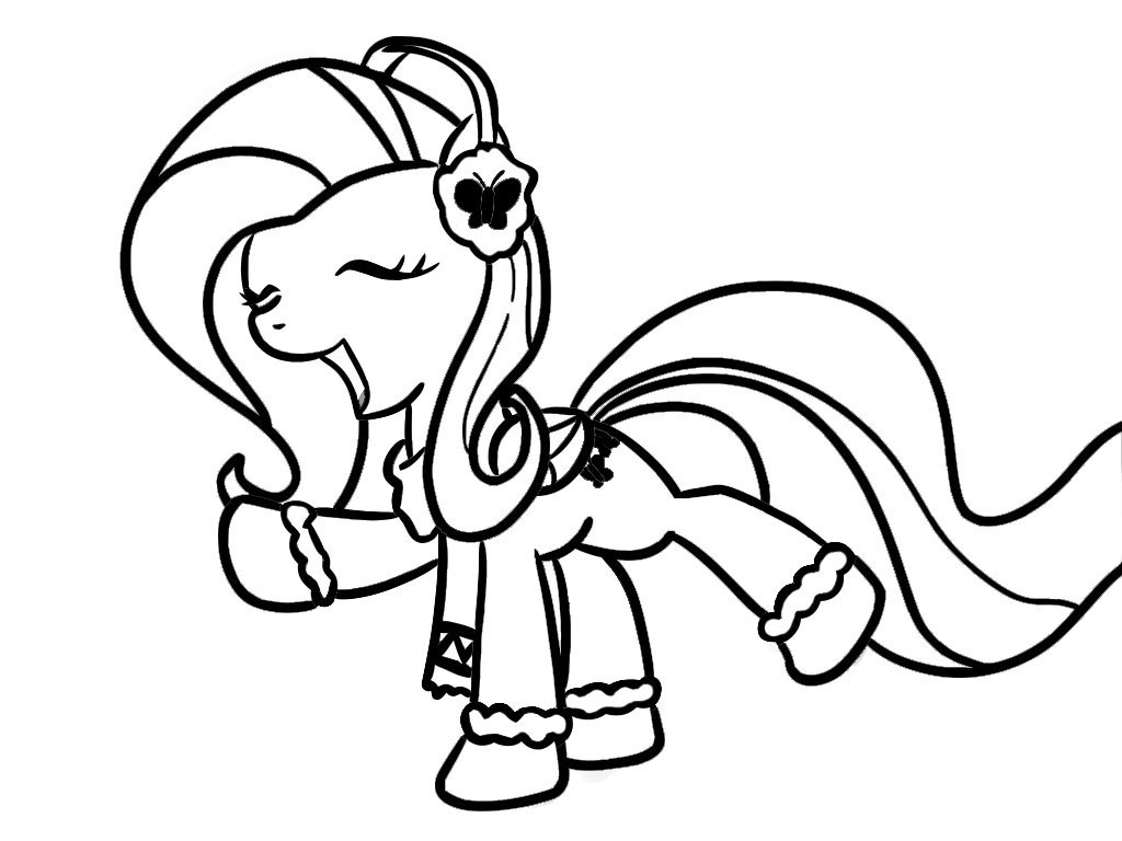 My Little Pony Coloring Pages Free Printable