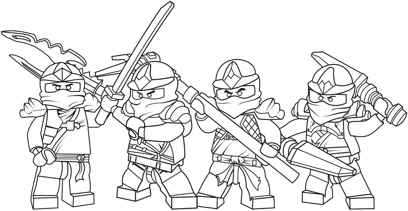 ninjago season 4 coloring pages - photo #33