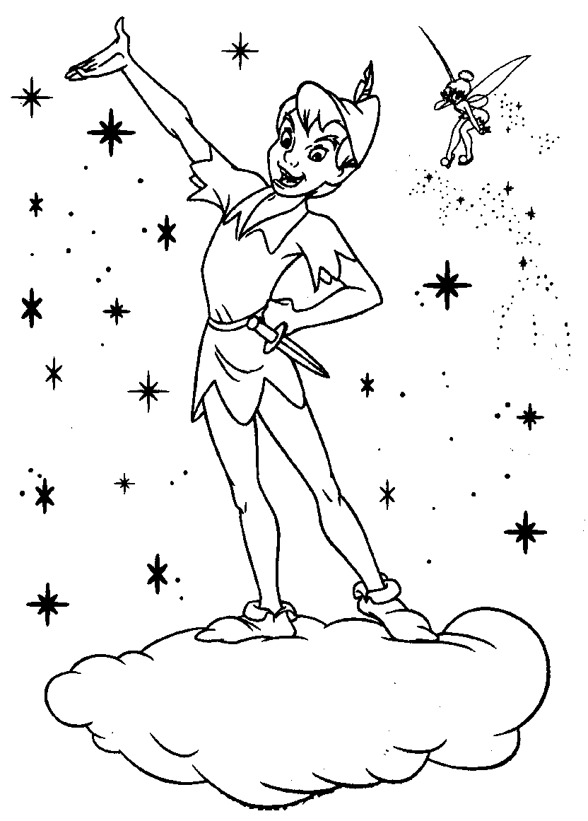Free Printable Tinkerbell Coloring Pages For Kids