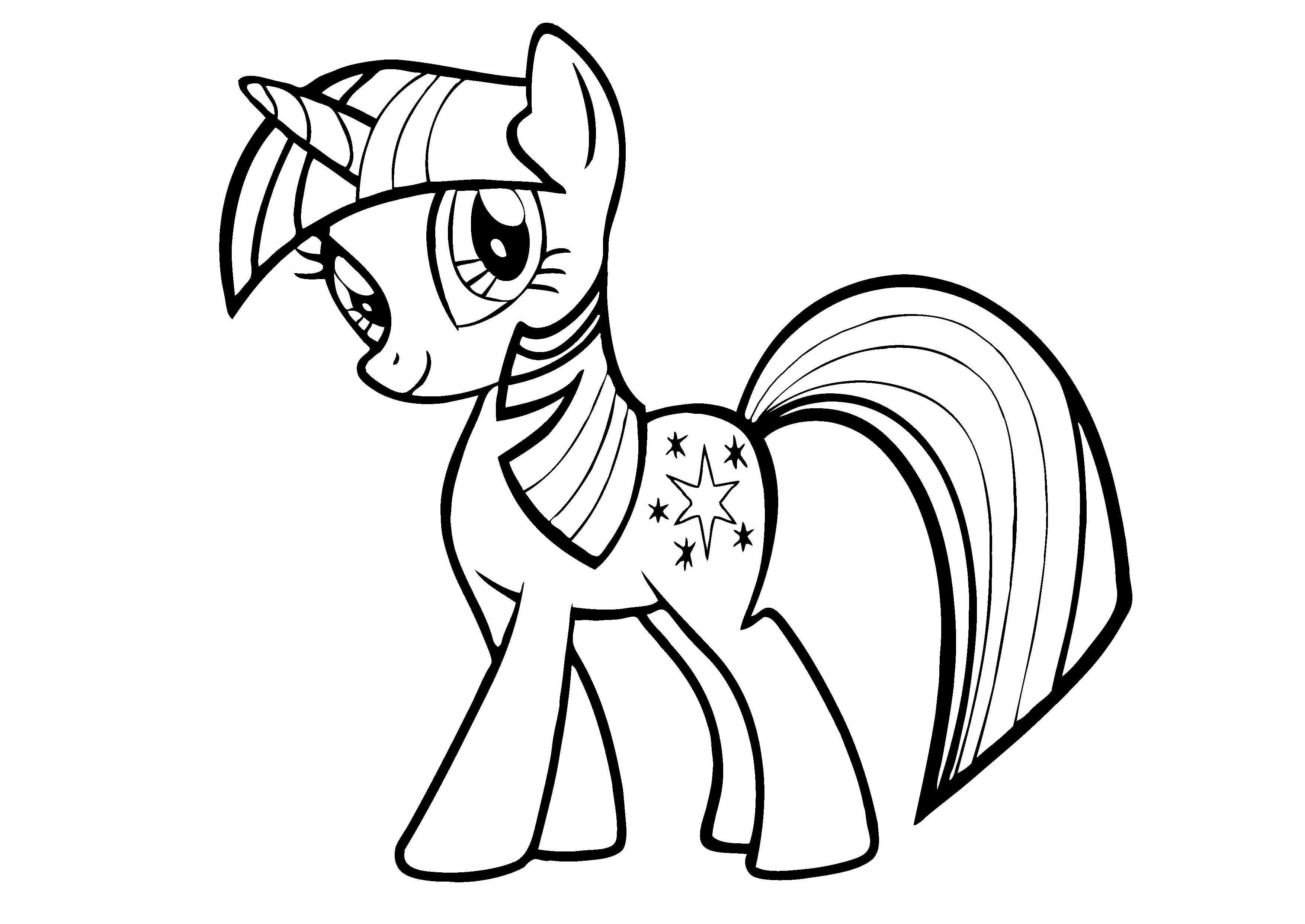 best coloring pages my little pony - photo #6