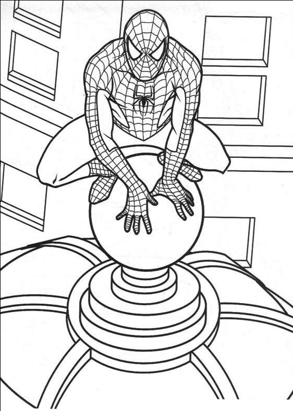 Spiderman Coloring Pages Printable Coloring Pages