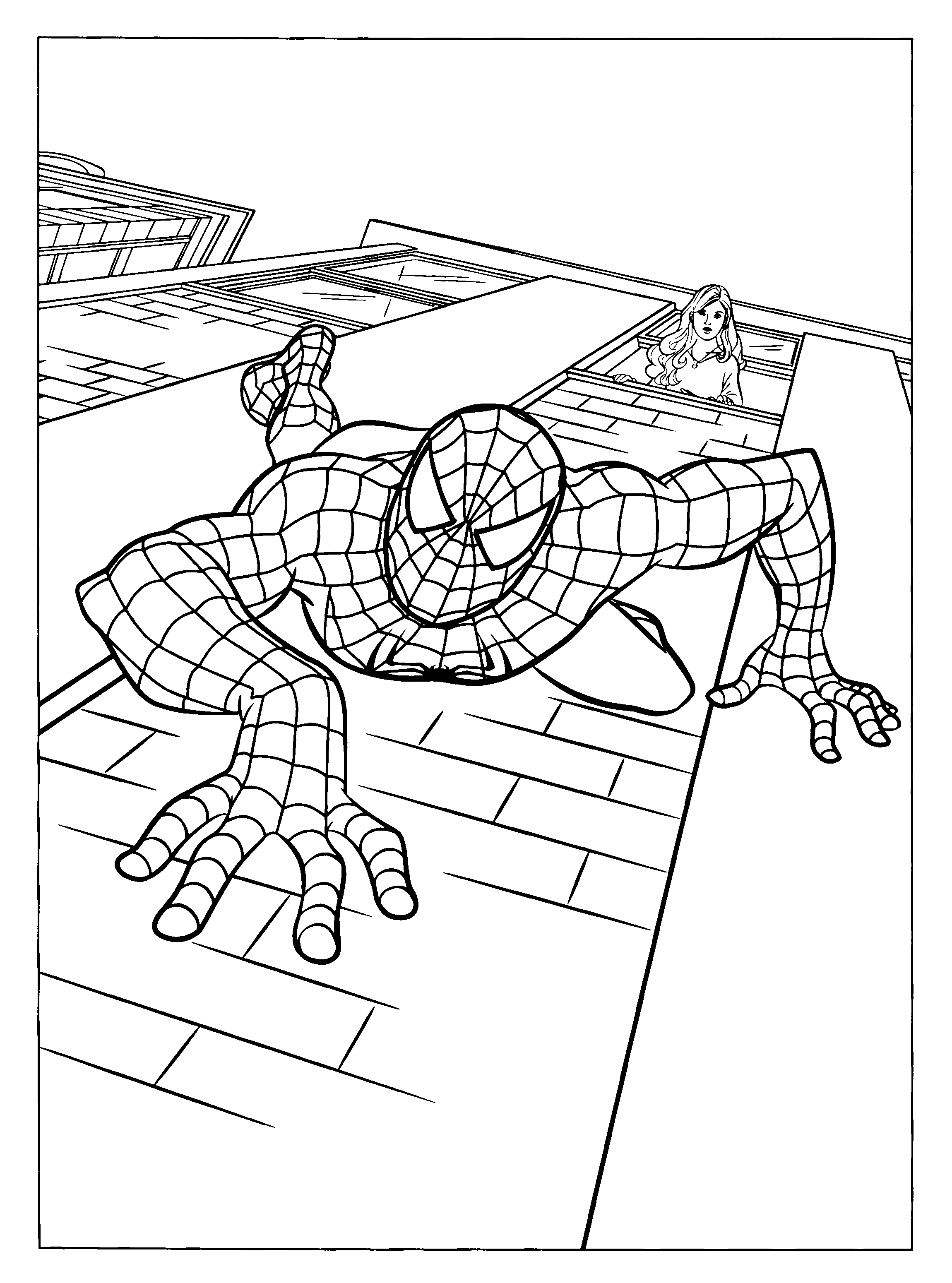 awesome black spiderman coloring pages Special Picture