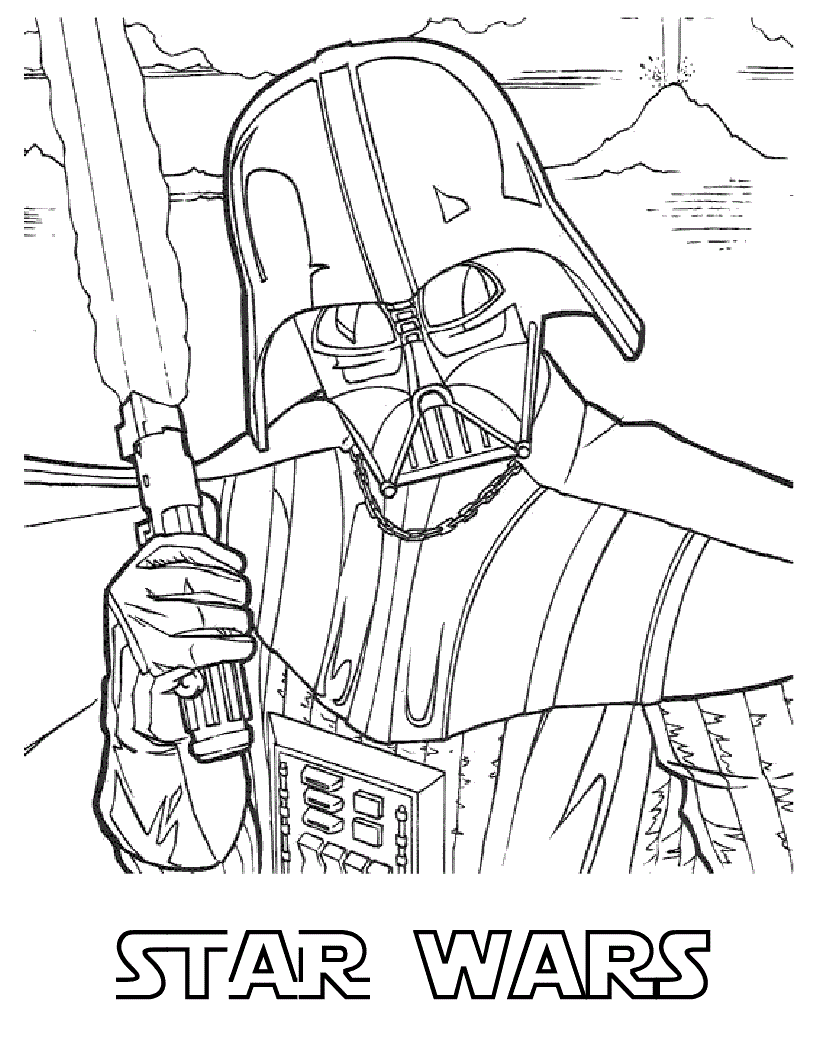 star wars free Colouring Pages