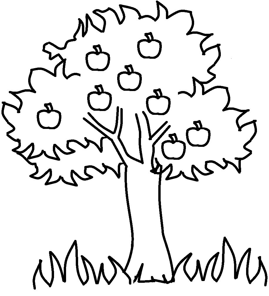 Free Printable Apple Coloring Pages For Kids