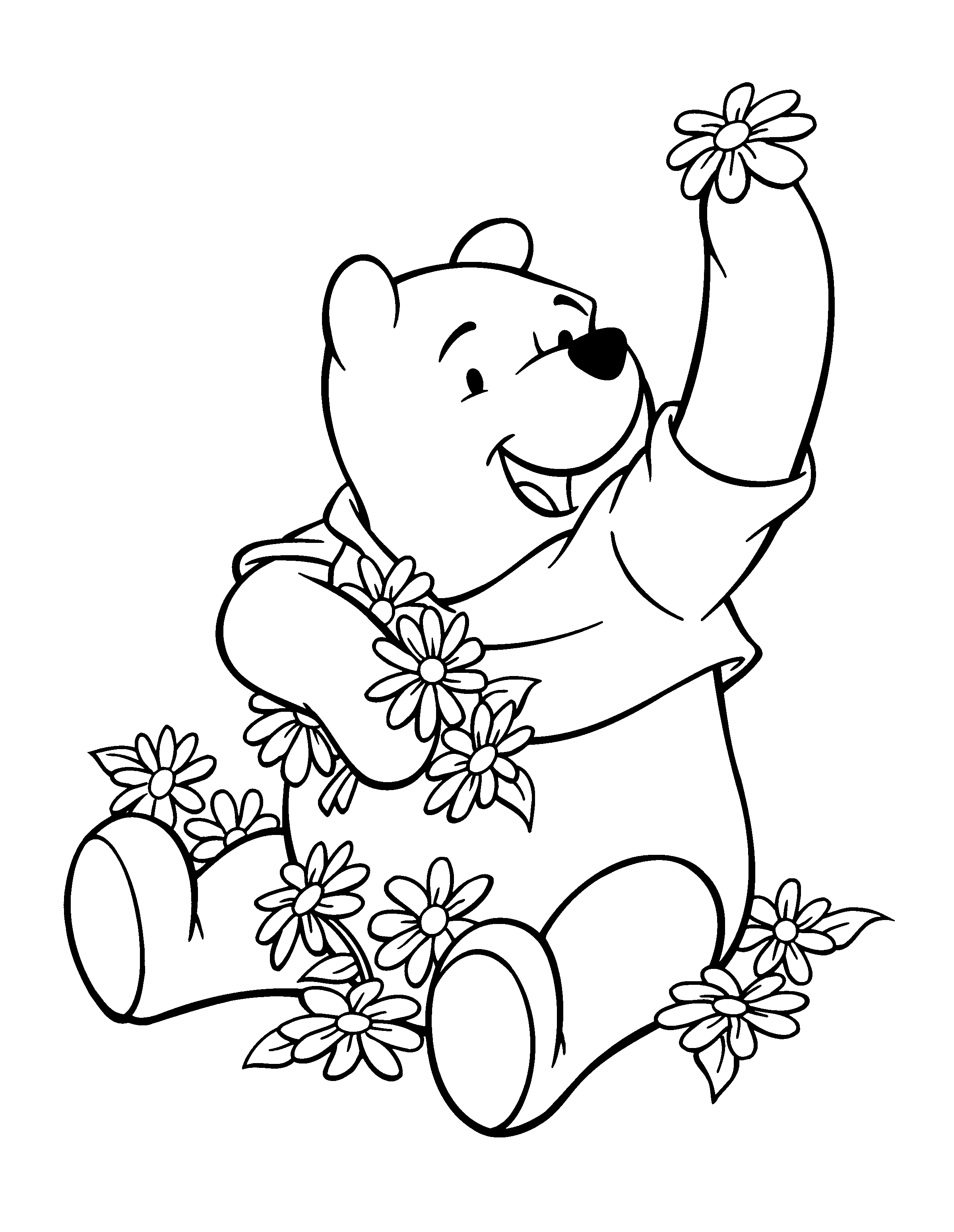 baby baby pooh coloring pages - photo #21