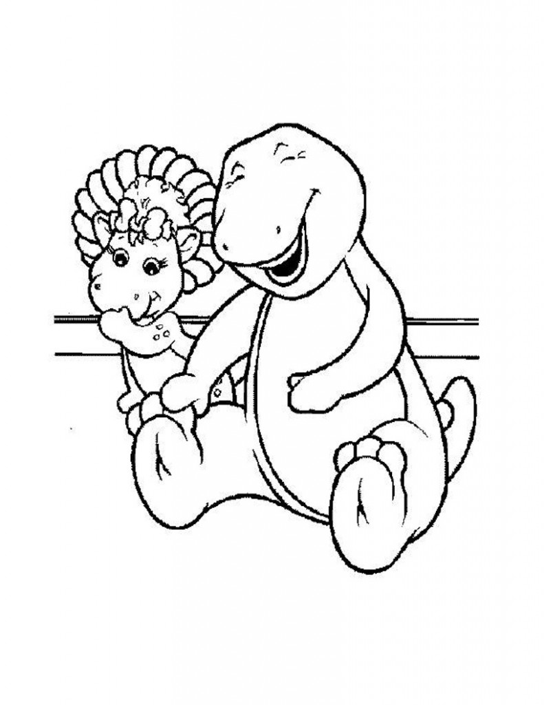 halloween barney coloring pages - photo #22