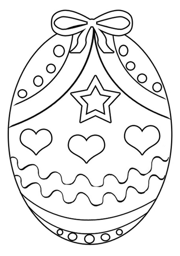 images of easter eggs coloring pages - photo #7