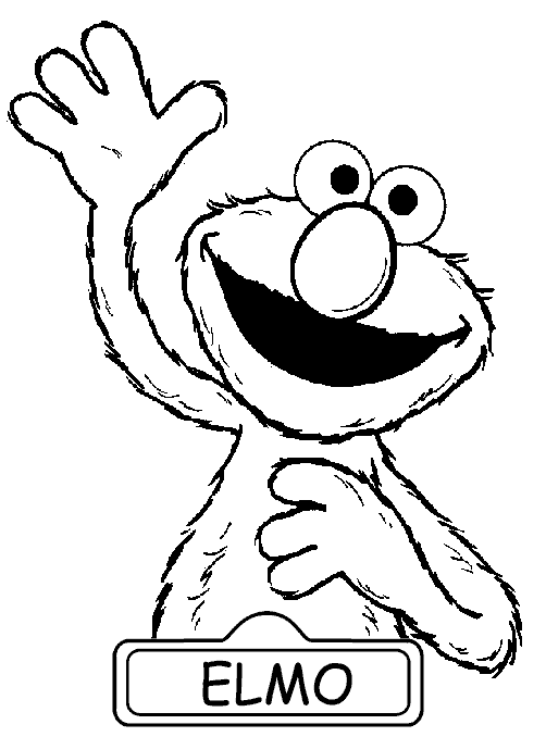 baby elmo coloring pages printable - photo #27