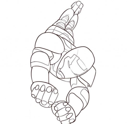 Free Printable Iron Man Coloring Pages For Kids  Best 