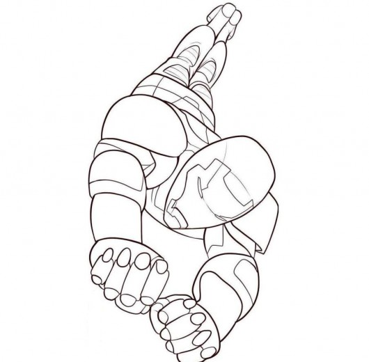 ironman coloring pages for kids - photo #8