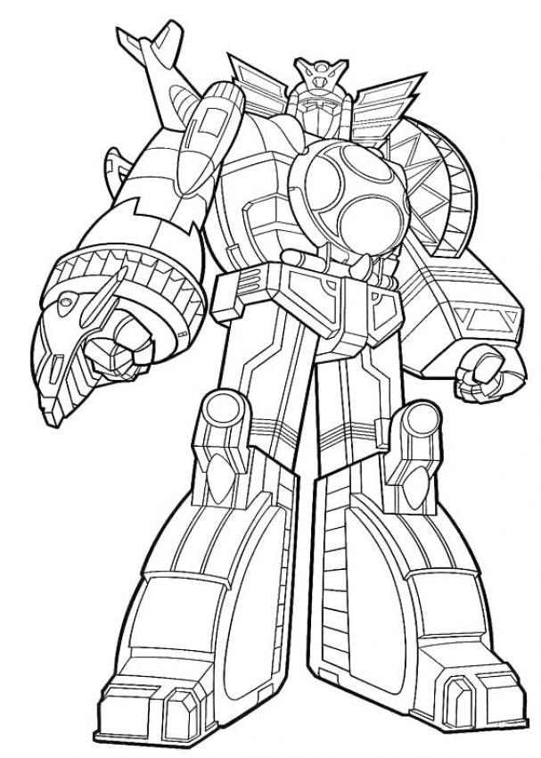 power ranger coloring pages to print - photo #16