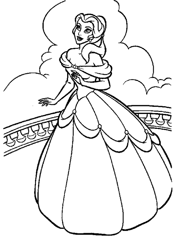 Free Printable Disney Princess Coloring Pages For Kids