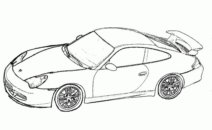 racing cars coloring pages - photo #10