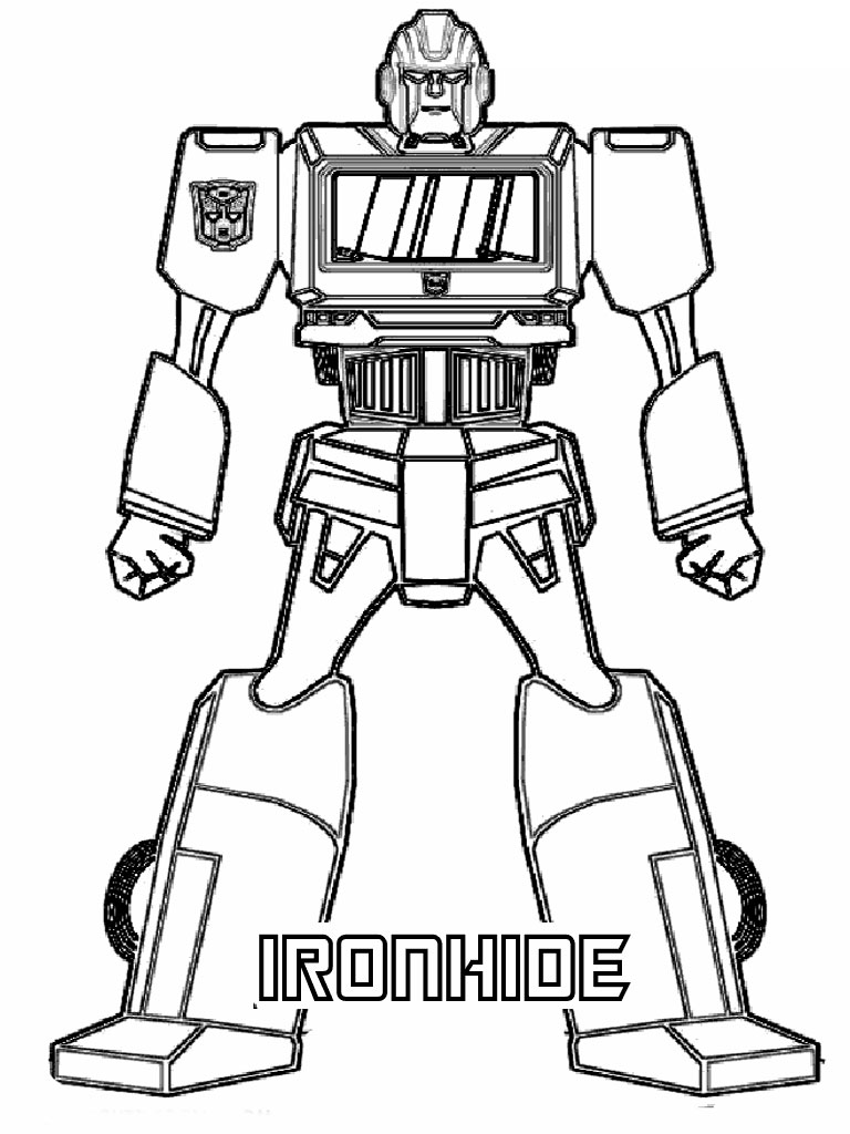 transformer coloring pages free - photo #11