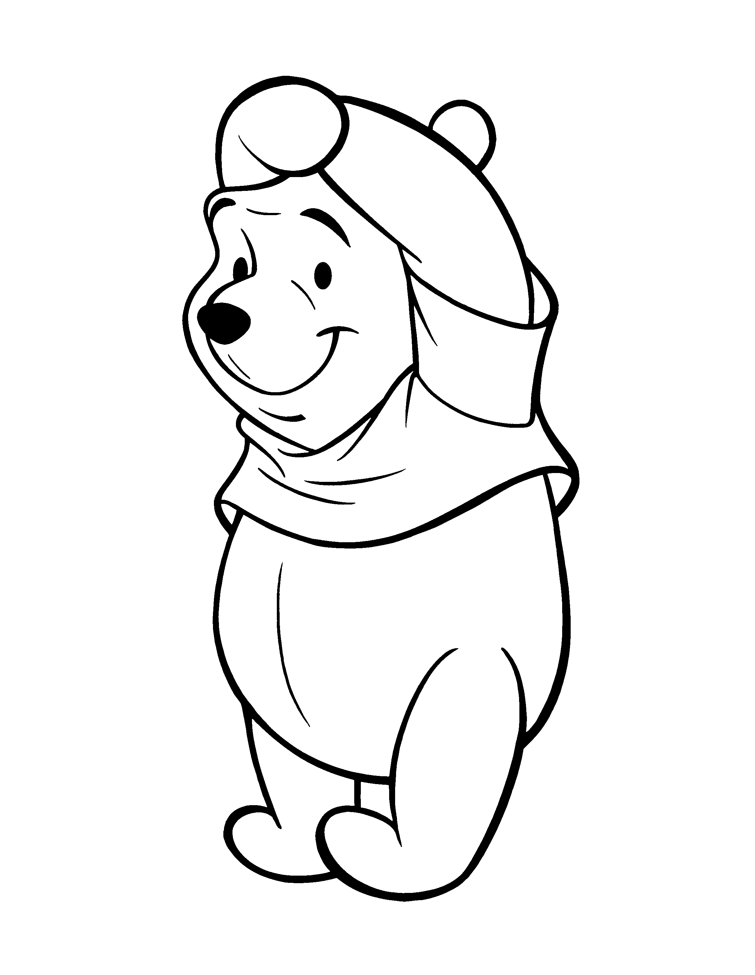 baby baby pooh coloring pages - photo #34