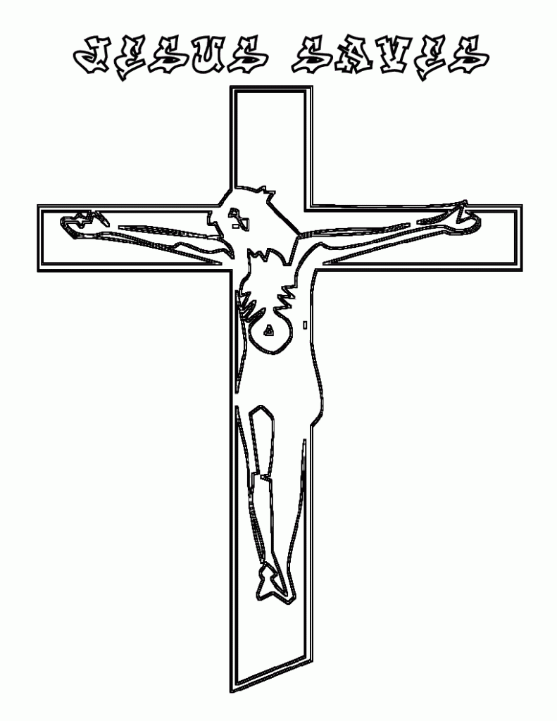 Free Printable Cross Coloring Pages For Kids
