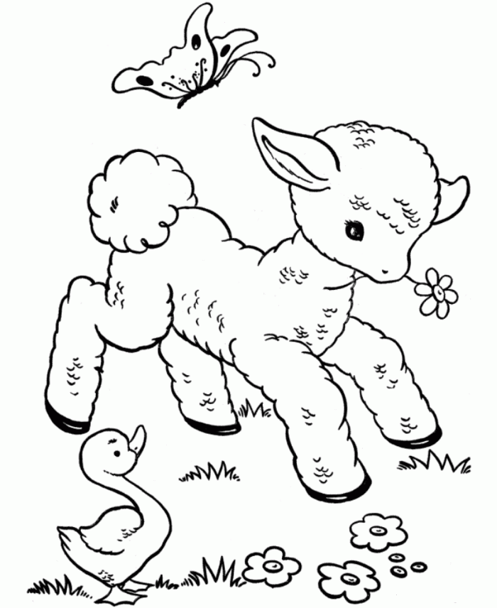 baby coloring pages for kids - photo #34
