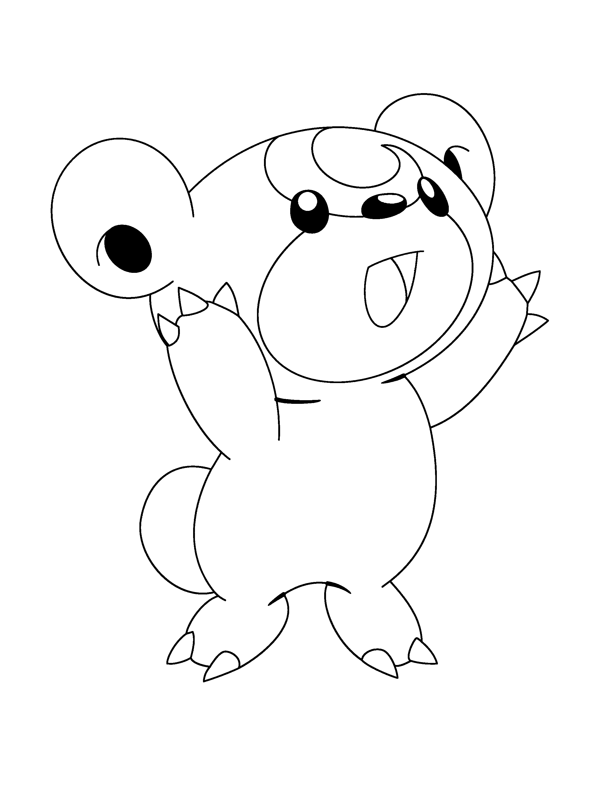 yokomon coloring pages - photo #11