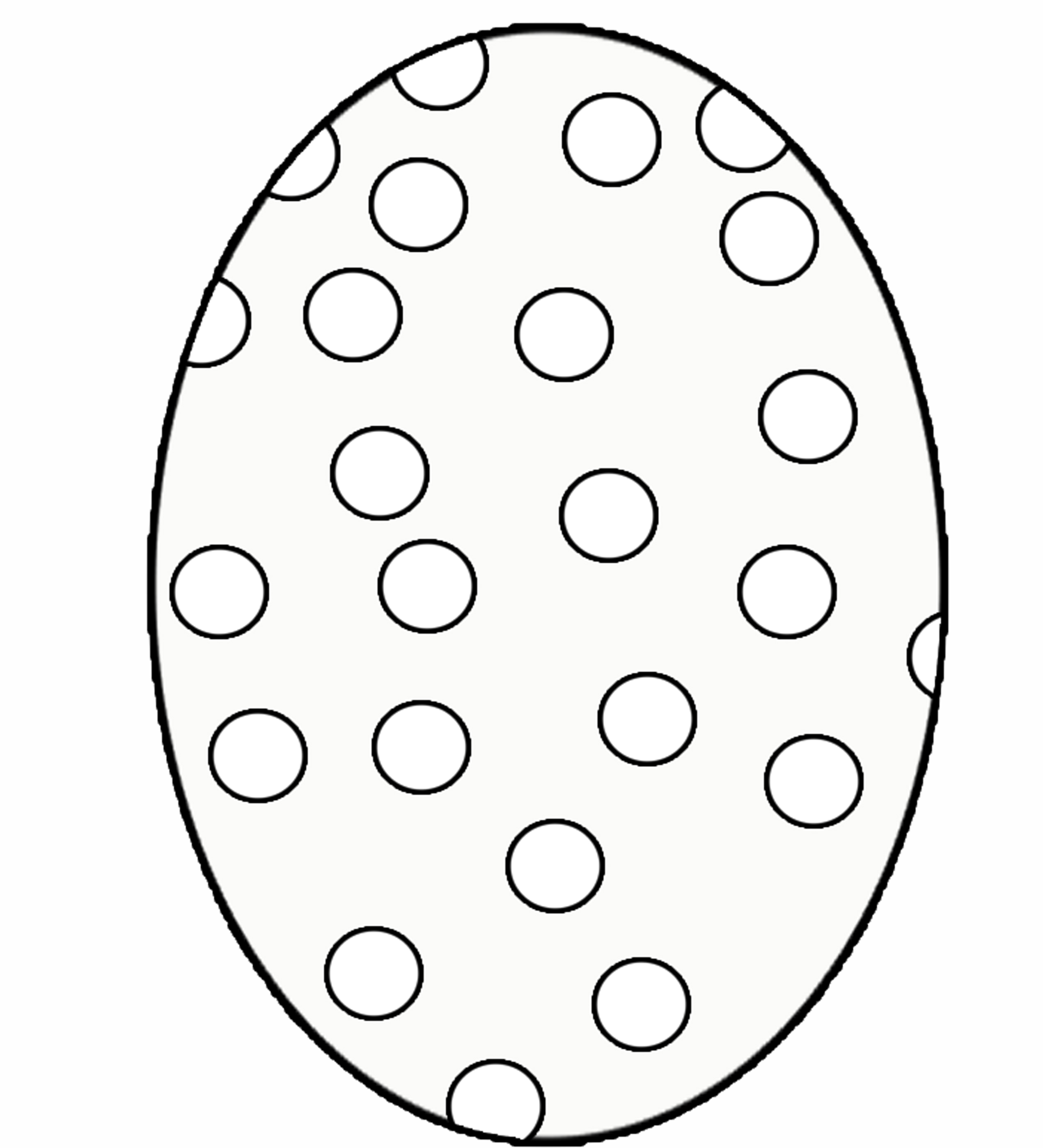 Free Printable Colouring Pages Easter Eggs