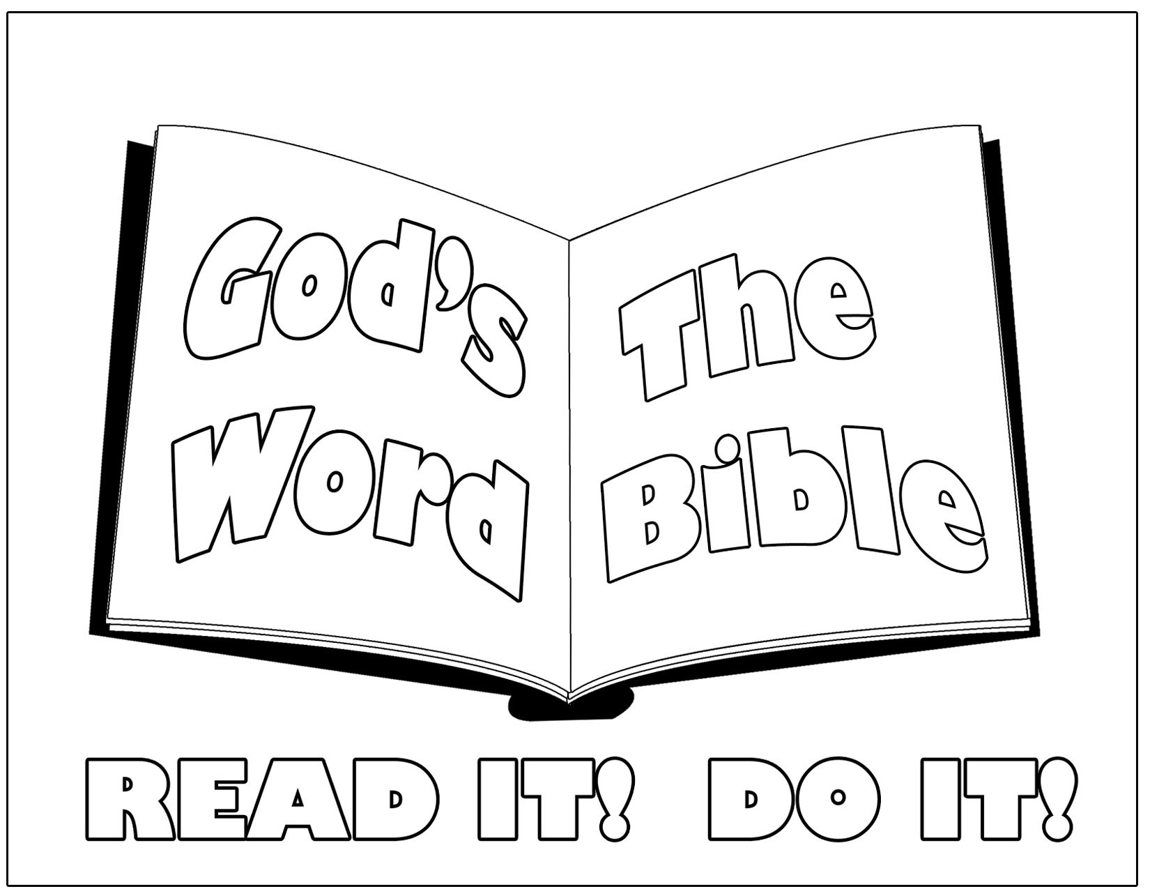 scripture coloring pages free - photo #4