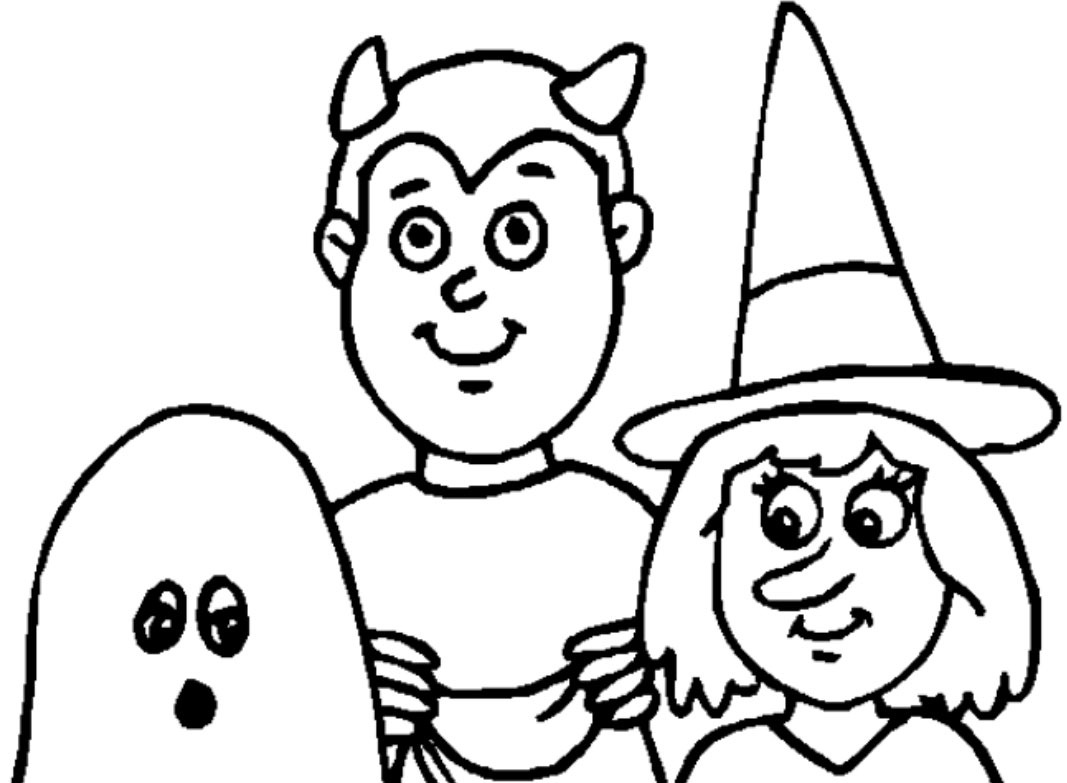 halloween coloring book pages to print - photo #40