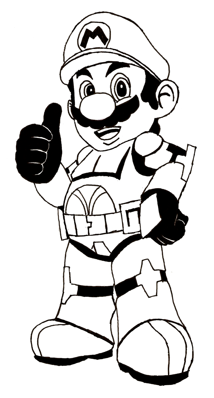 Free Mario Coloring Pages To Print