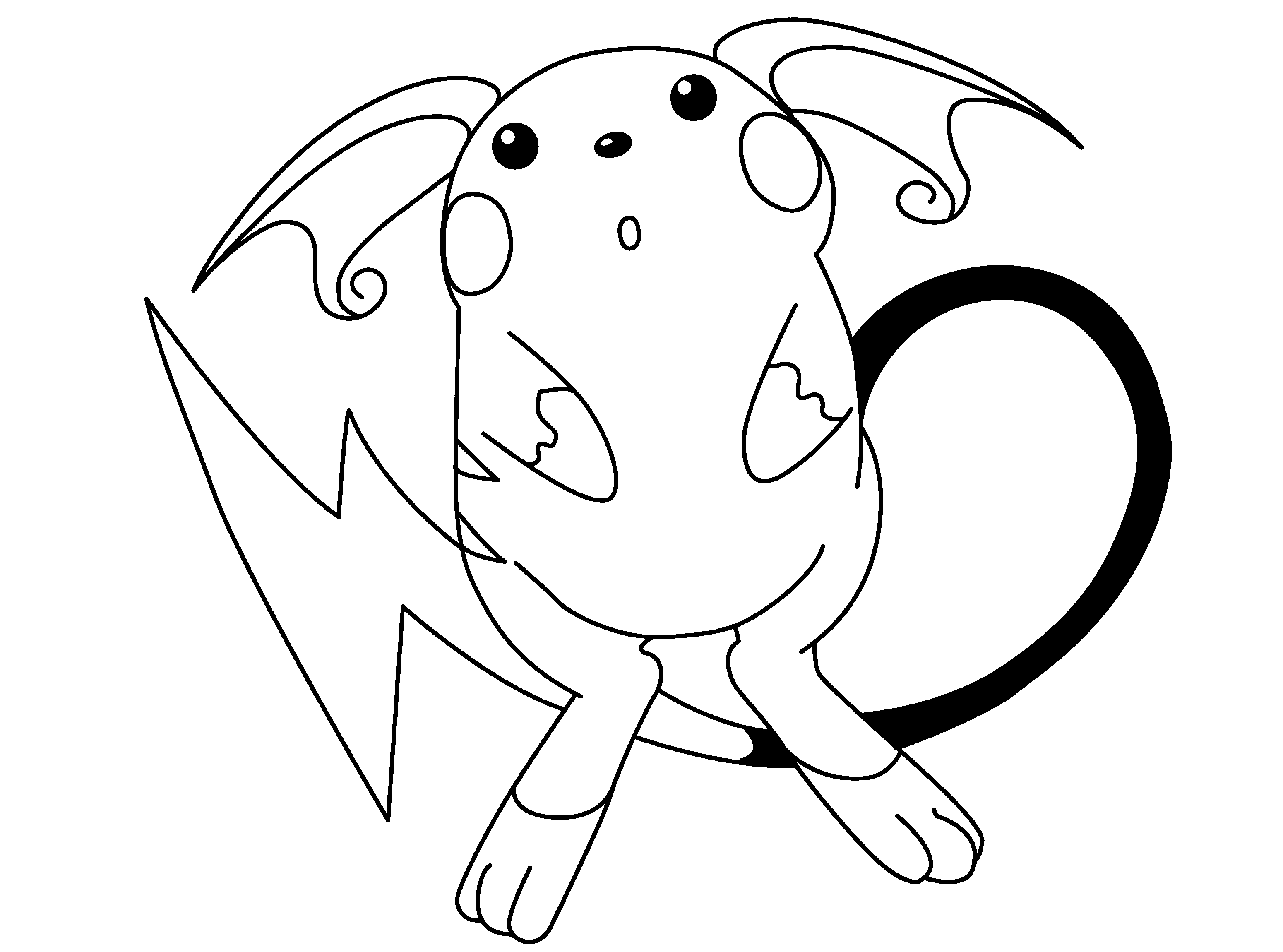 Free coloring pages of pokemon