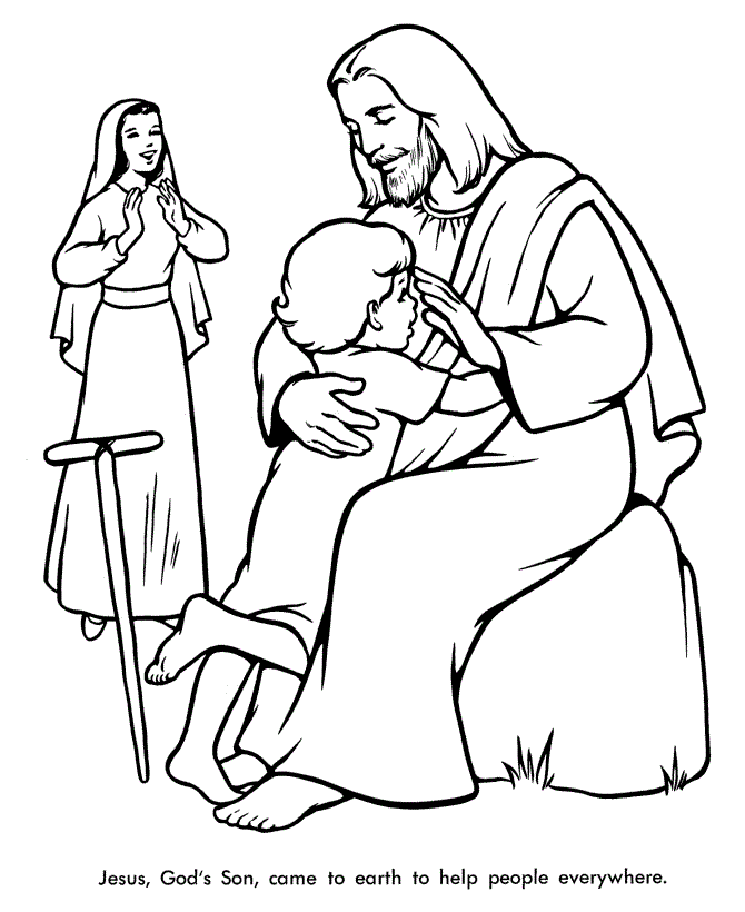 scripture coloring pages free - photo #25