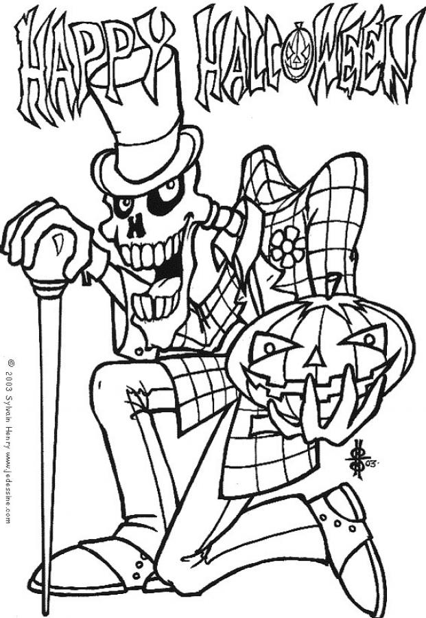 ha oween coloring pages - photo #28