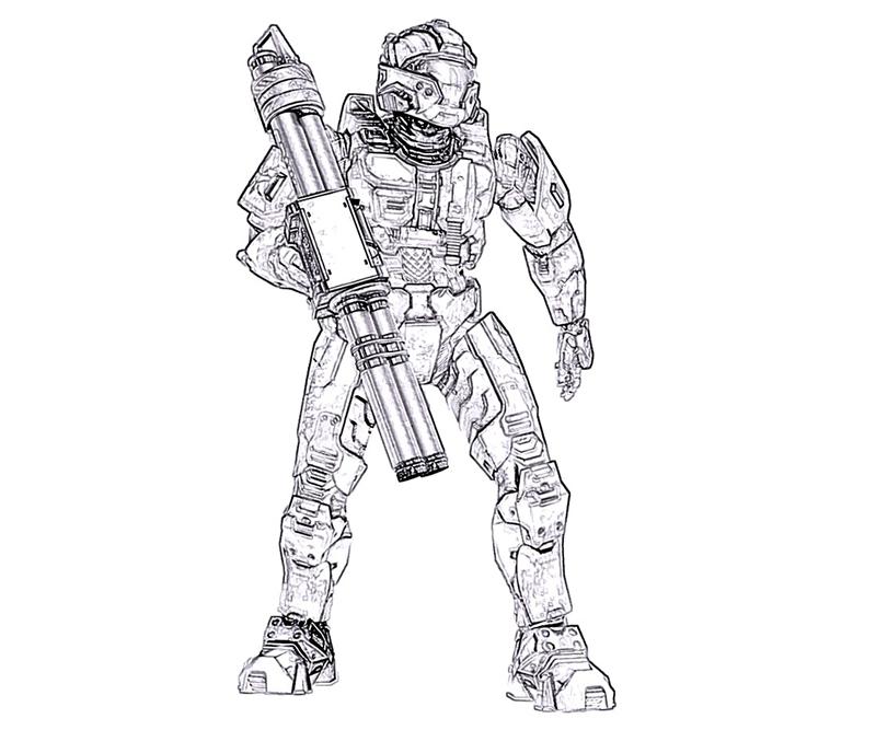 halo coloring pages to print free - photo #29