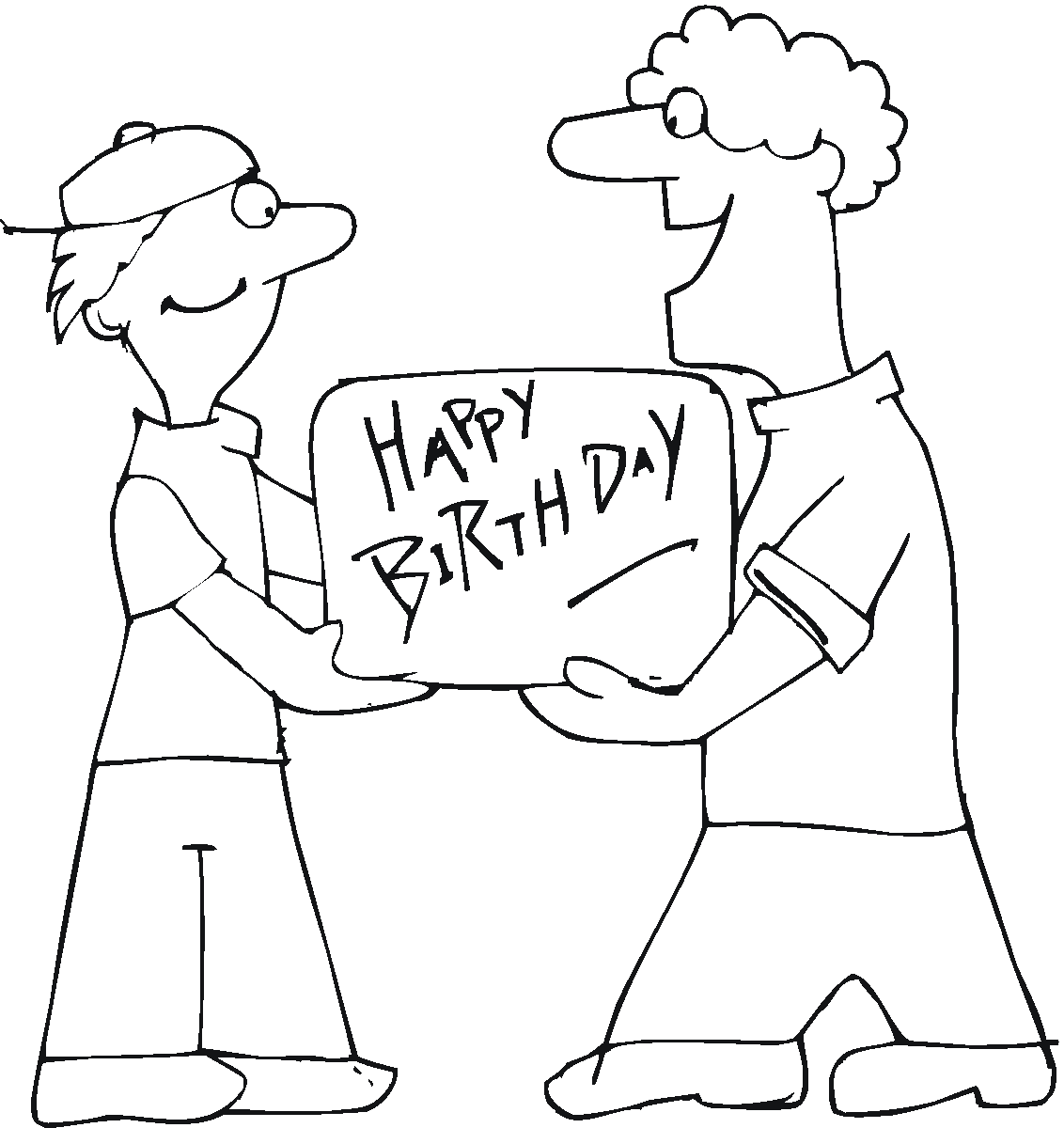 dads birthday coloring pages - photo #34