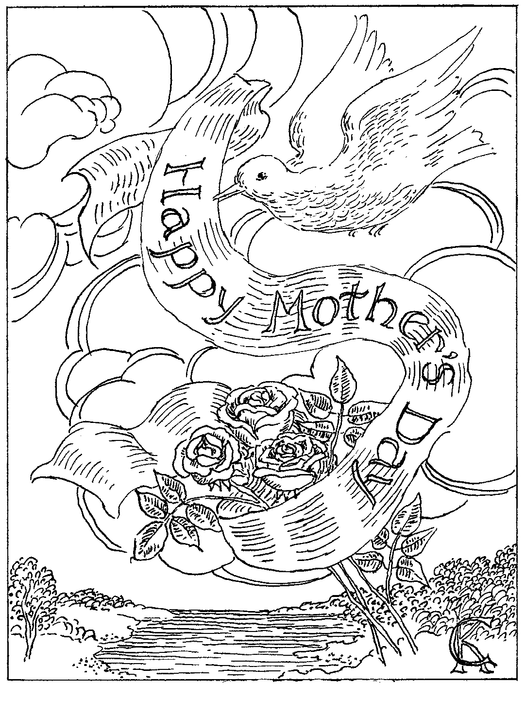 daytime coloring pages - photo #33