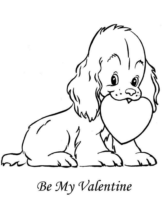 child valentine day coloring pages - photo #4