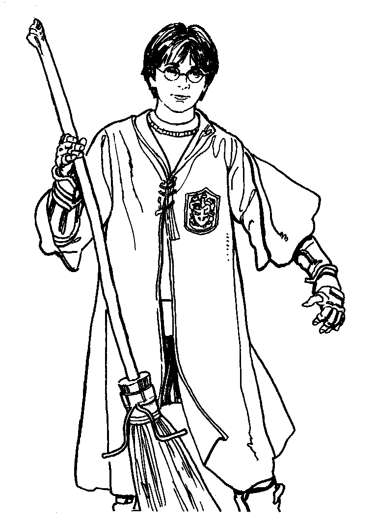 Harry Potter Coloring Pages Free Printable