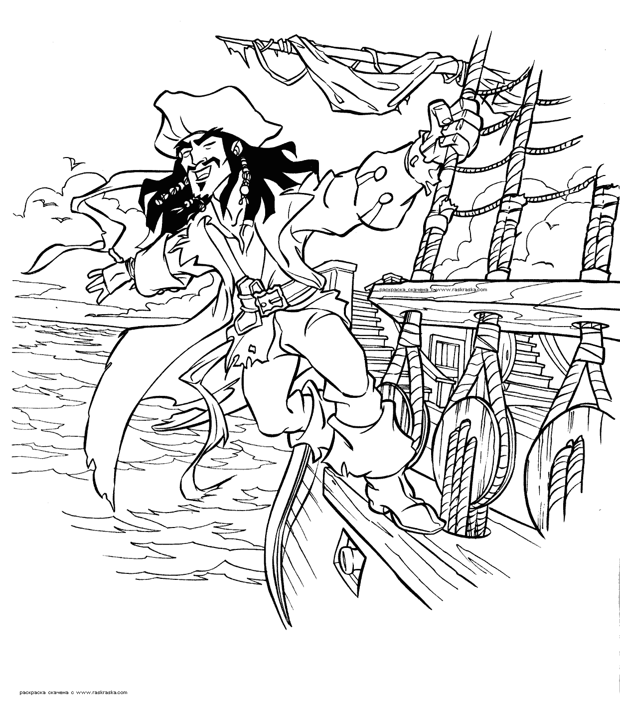 jake and pirates coloring pages - photo #34