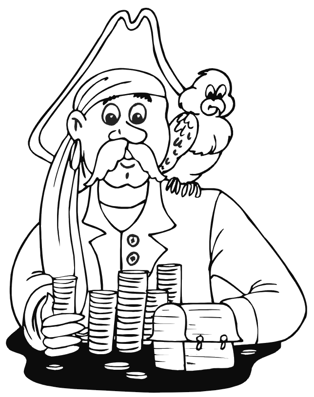 jake pirate coloring pages - photo #34