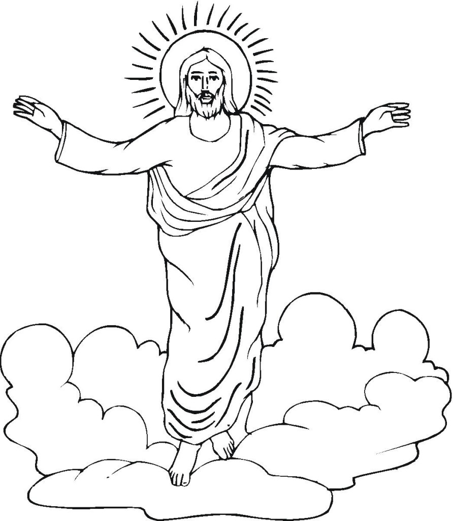 jesus caring coloring pages - photo #16
