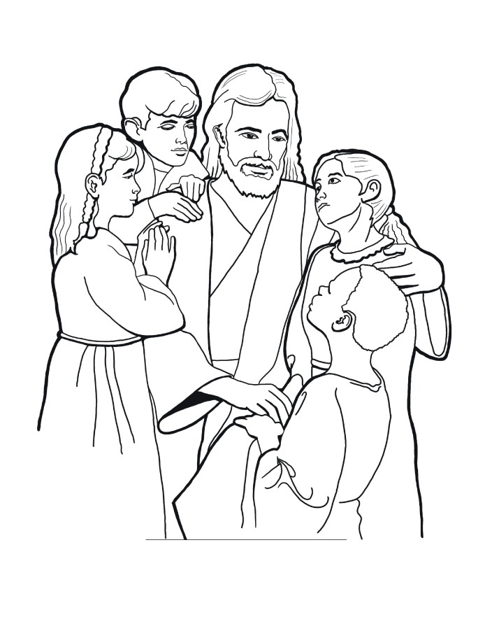 Free Printable Jesus Coloring Pages For Kids