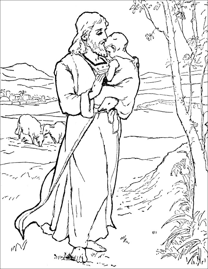 31 Bible Coloring Pages For Kids Images