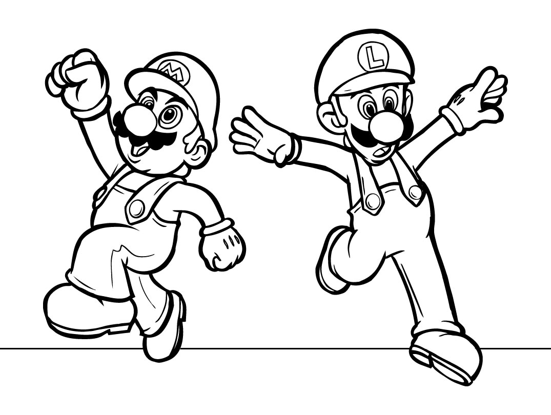 Free Printable Mario Coloring Pages For Kids