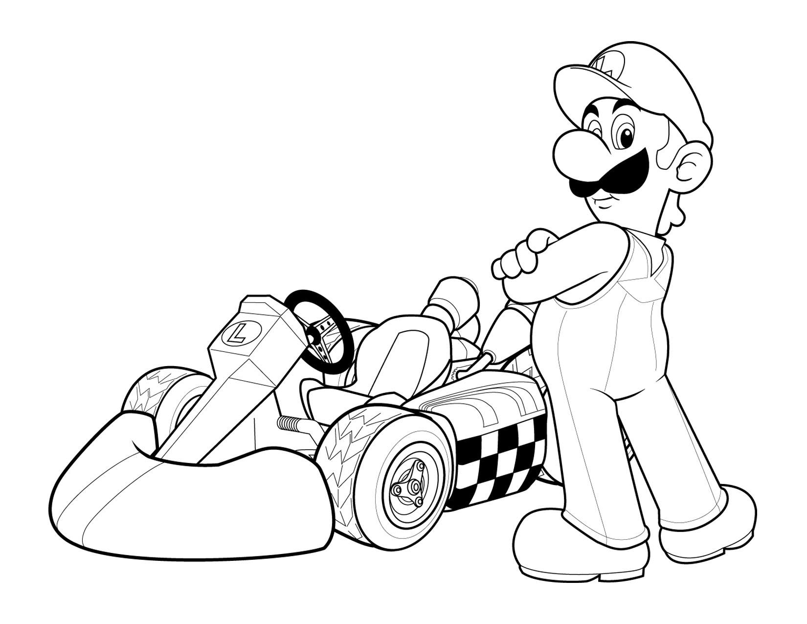 yoshi coloring pages for kids - photo #35